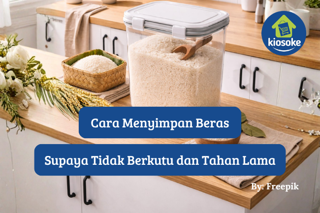 7 Cara Menyimpan Beras Supaya Tidak Berkutu dan Tahan Lama