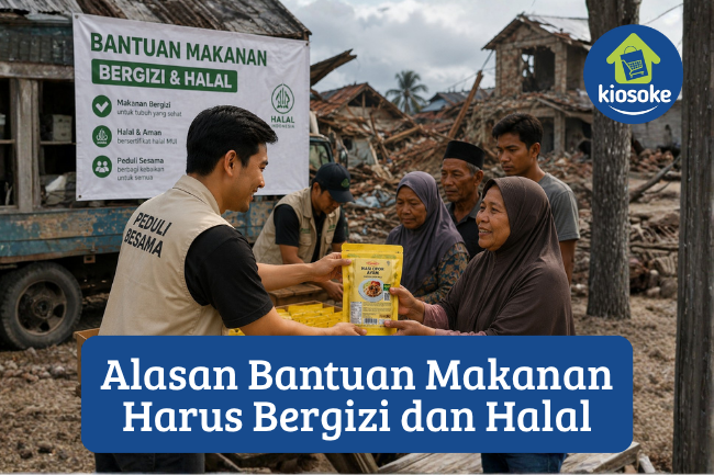 5 Alasan Bantuan Makanan Harus Bergizi dan Halal